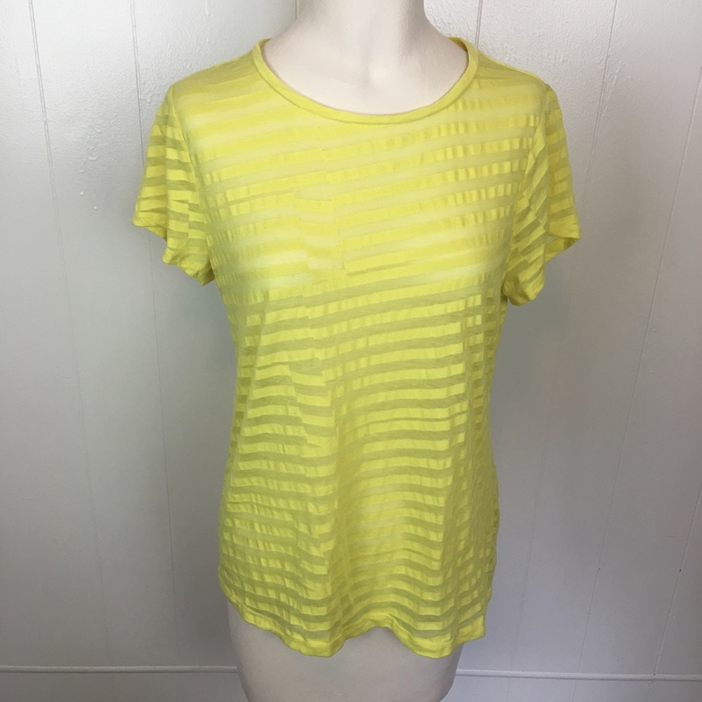 Ann Taylor Yellow Blouse Sz. L